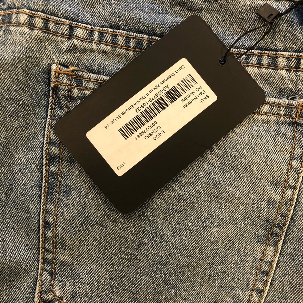 Nasty Gal Cutoff Denim Shorts - Picture 2 of 3